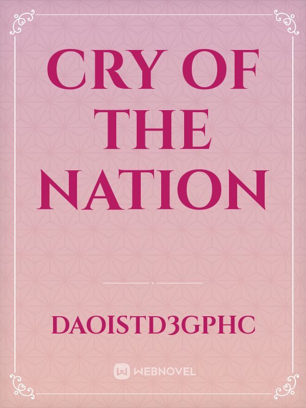 Cry of the NATION